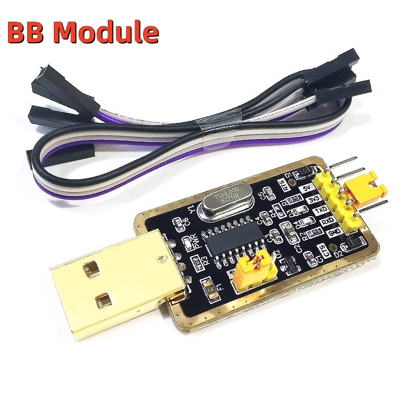 Local Ouro CH340G RS232L USB para ttl Módulo para Porta Serial Porta Média Nove Upgrade Small Board ttl Cabo Intermitente