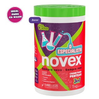 Creme para Pentear Novex O Especialista Leves e com Volume 3 em 1 1KG 3EM1CPPCOND1KG