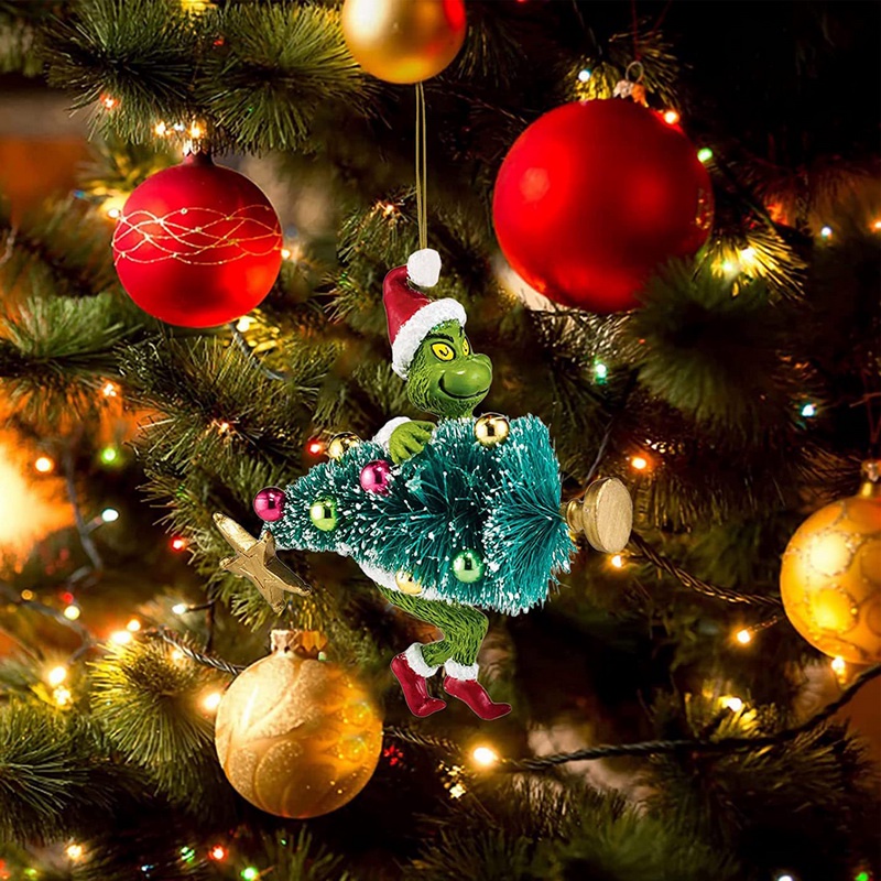 Natal Decoração, Decoração porta desenho animado Natal pendurável, Pingentes árvore Natal multifuncionais reutilizáveis e flexíveis para  decoração parepara Buniq