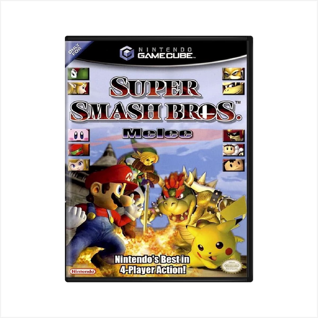 Jogo Super Smash Bros Melee - Game Cube - Usado | Shopee Brasil