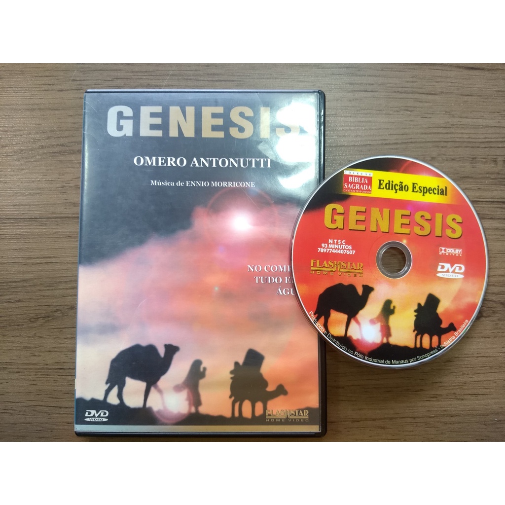 DVD GENESIS - ORIGINAL | Shopee Brasil