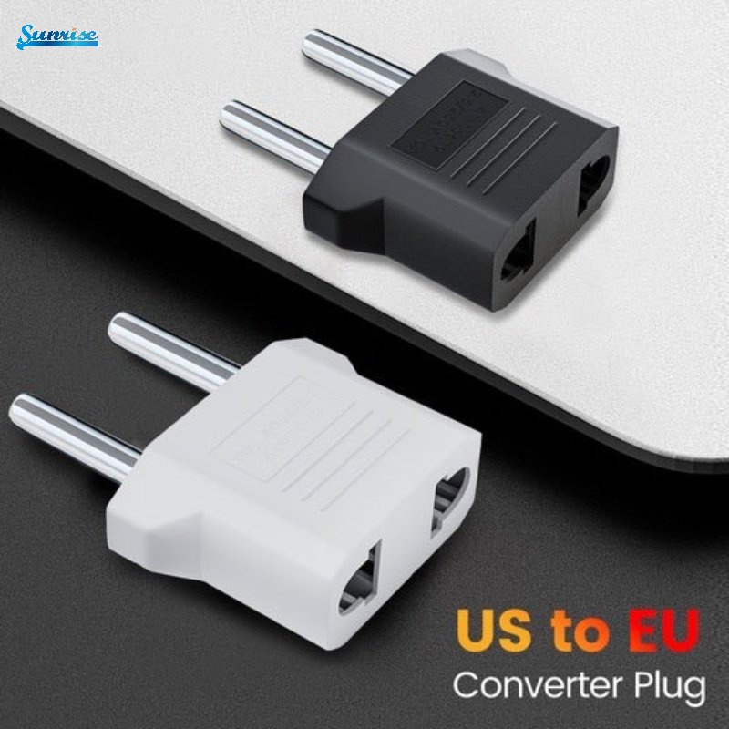 6A Adaptador De Plugue De Carregamento Compacto De Viagem De Alta Qualidade 4/4.8mm Pino Exquisito Conversor De Carregador De Plástico ABS Portátil US Para EU