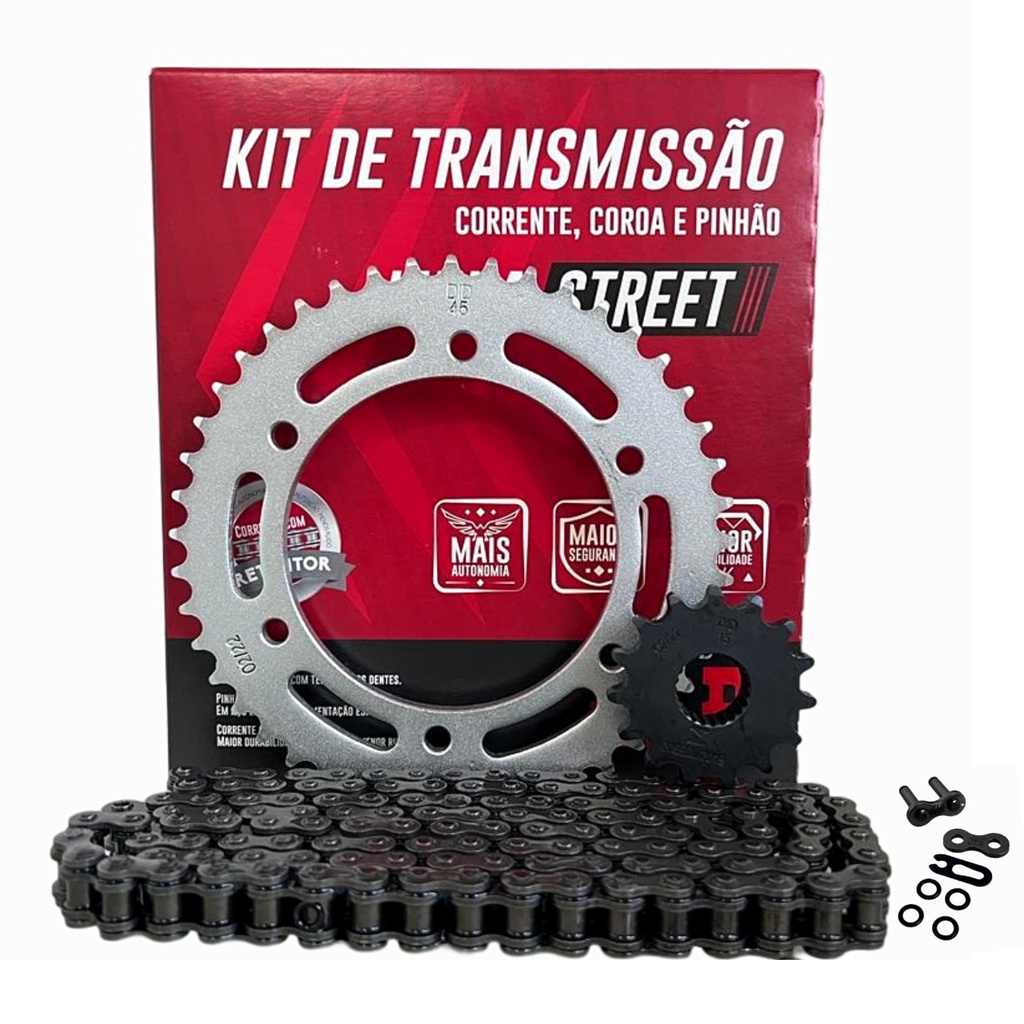 Kit Relacao Yamaha Fazer 250 2015 C/retentor Original Did | Shopee Brasil