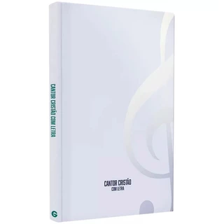 Cantor Cristão Grande com Letra | Brochura | Lilás - Editora Geográfica em Oferta na Shopee