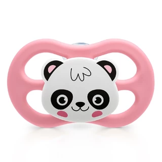 Chupeta Little Friends Bico de Silicone 6m+ Rosa - Lillo em Oferta na Shopee