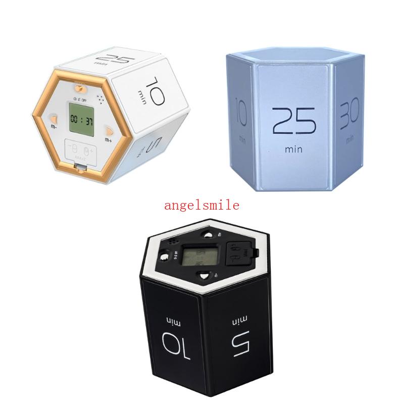 Ace hexagon visual magnetic flip focus timer para estudo de trabalho