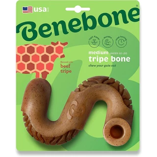 Brinquedo Benebone Tripe Bone Osso de Nylon para Cachorro Pequeno