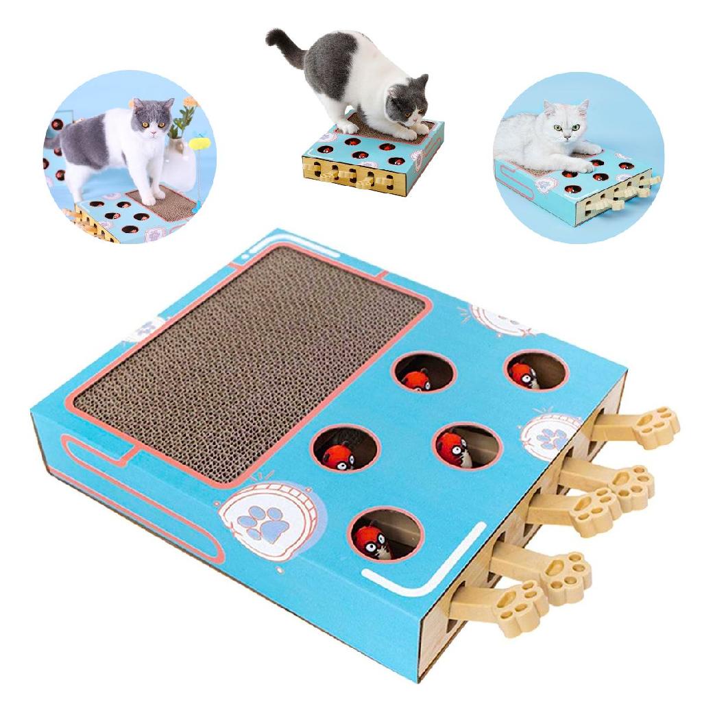 Gato Jogando Brinquedo Máquina De Hamster Jogos De Gatinho Teasing  Brinquedos Interativos Caça Arranhando Mordida Acessórios Pet Cat Supplies  - AliExpress