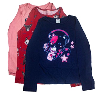 Blusa Manga Longa Feminina Estampada - Malwee