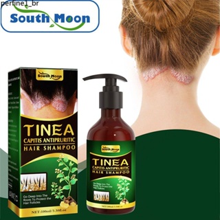 Lua Do Sul Dermatite Da Cabeça Eczema Shampoo Para Cabelos Tinea Capitis Tratamento Antiprurítico Pele Seborréica Anti-Coceira Controle De Óleo Refrescante Ingredientes Seguros Cuidados Com Couro Cabeludo 100ml