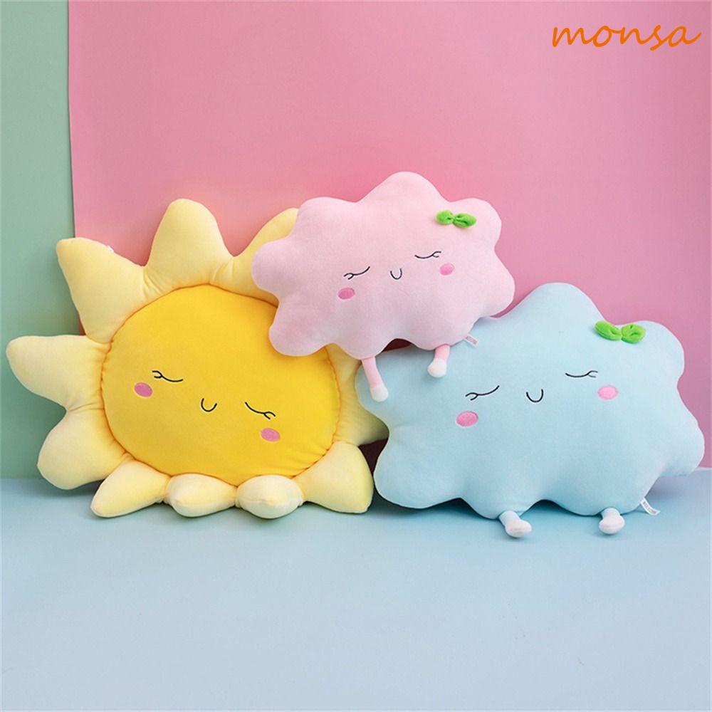 Almofada De Natal MONSA Brinquedos De Pelúcia Sol Suaves