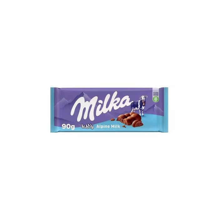 Chocolate Milka Bubbly Alpine Milk 90g Shopee Brasil