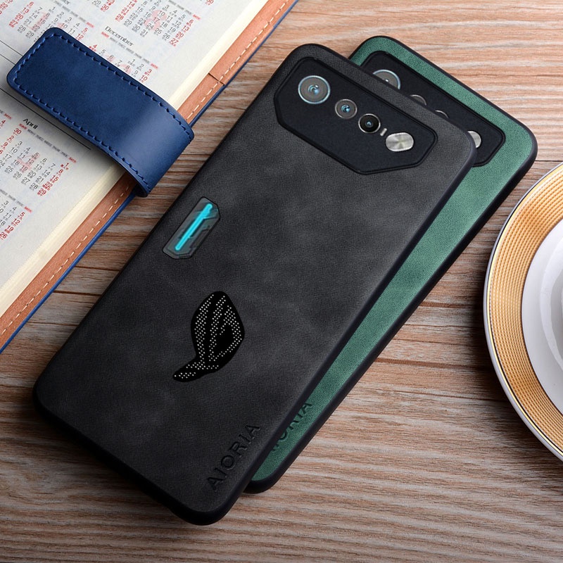 Capa De Couro Para asus rog phone 7 6 Sensação Suave Telefone Durável phone7 case