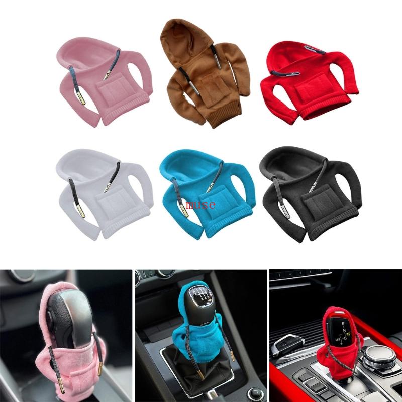 Musa Funny Car Gear Shift Knob Hoodie Sweatshirt Capa Do Capuz Universal Shifter