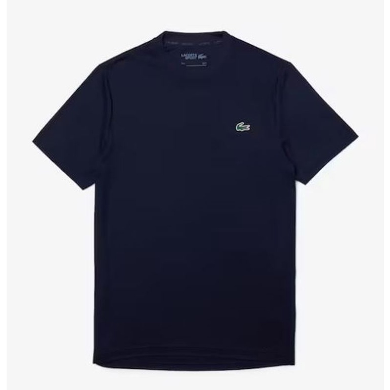 Camiseta Lacoste Sport TShirt Ultra Dry Navy Blue Shopee Brasil