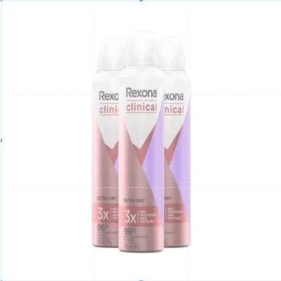 Desodorante Rexona Clinical Extra Dry Women