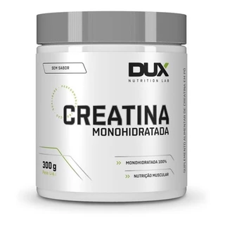 Creatina Monohidratada 300g Sem Sabor - Dux Nutrition