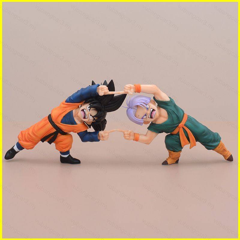 7Pcs/Set 11cm Anime Dragão Bola Troncos Bulma Son Goku Kakarotto Filho  Gohan Goten Pan Ação Figura Pvc Modelo Brinquedos