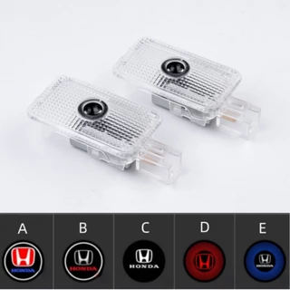 2pcs Lâmpada De Boas Vindas Projecção A Laser Decoração De Porta LED Atmosfera Modificada Para Honda Civic 4 Portas sedan 2006-2011 Hybrid 2009 Insight 2010-2013