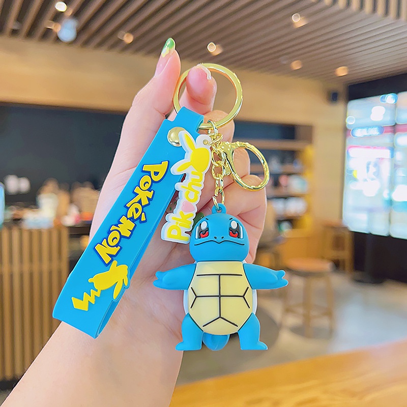 Desenho Animado Pokémon Pichu Keychain Schoolbag Pequenos Ornamentos ...