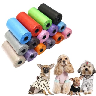 Refil Cata Caca Kit 03 Rolos 45 Sacolas Plásticas Saquinho Biodegradável Cachorro Gato