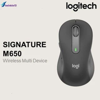 Logitech M650 Signature Mouse óptico sem fio compacto destro (usb 2.4ghz, Bluetooth) 2000 Dpi twinkle13