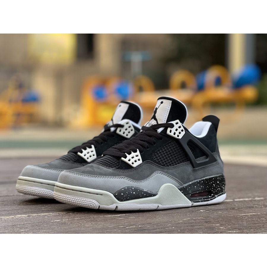 2023nova Venda A Quente Air Jordan 4 Retro Fear Pack Oreo AJ4 Sapatos De Basquetebol 626969-030