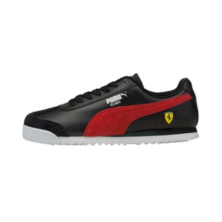 Tênis Puma Ferrari Roma Masculino - Preto e Branco