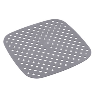 Tapete Protetor de Silicone Para Air Fryer 18,5CM Lyor Assar Cozinha Air Fry Airfryer Fritadeira Elétrica Sem Óleo