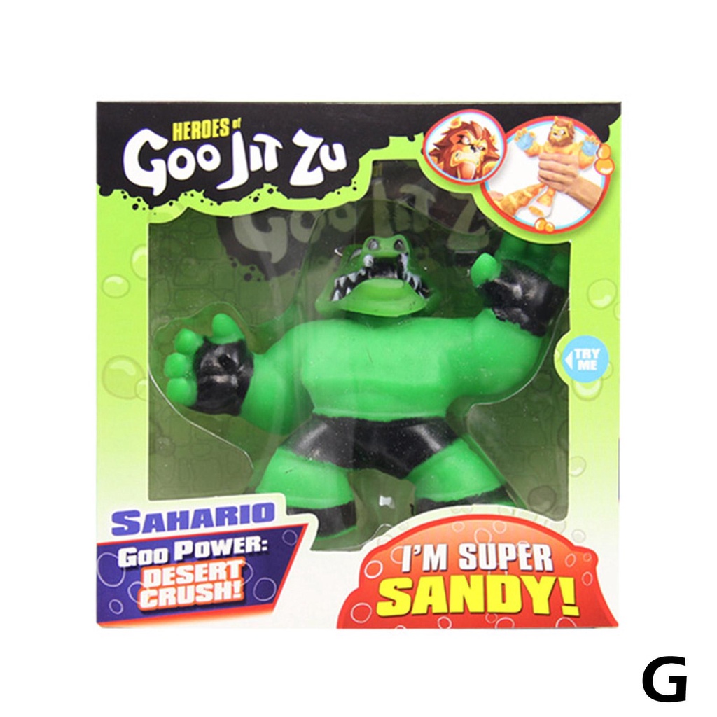 Goo Jit Zu Hero Toy TRP Jogo De Brinquedos Descompressivos Para