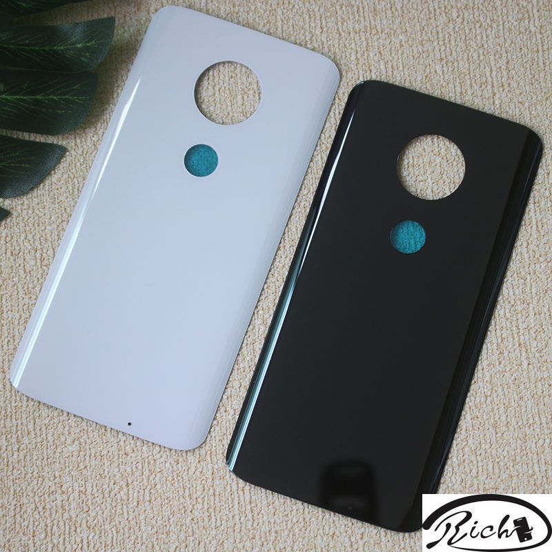 Tampa Traseira Da Bateria De Vidro Para A Motorola Moto G7 XT1962 XT1962-4 Reparo Caixa Porta Substituir O Painel Por Cola Adesiva I.985692766