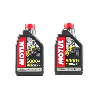Kit Oleo Lubrificante Motul 5000+ 4t 10w30 C/ 2 Litros