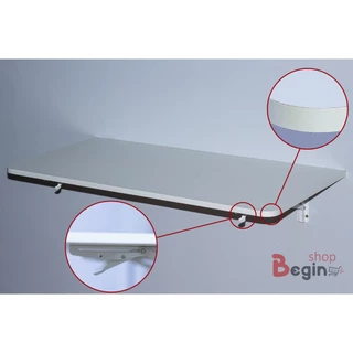 Mesa Dobrável com suporte 80x40cm Branca