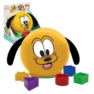 Pluto Encaixe Formas Disney Baby Licenciado Educativo Elka