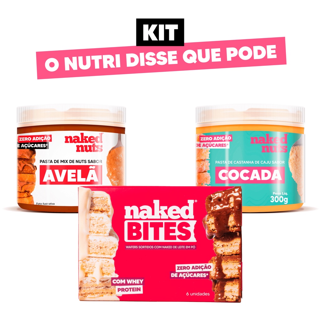 Kit Nutri Naked Nuts Shopee Brasil