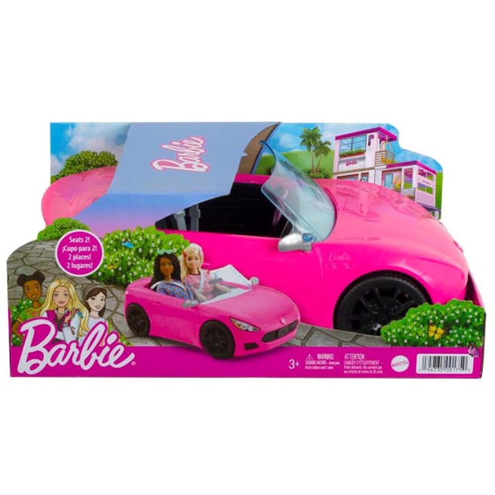 Barbie pink sales car toy