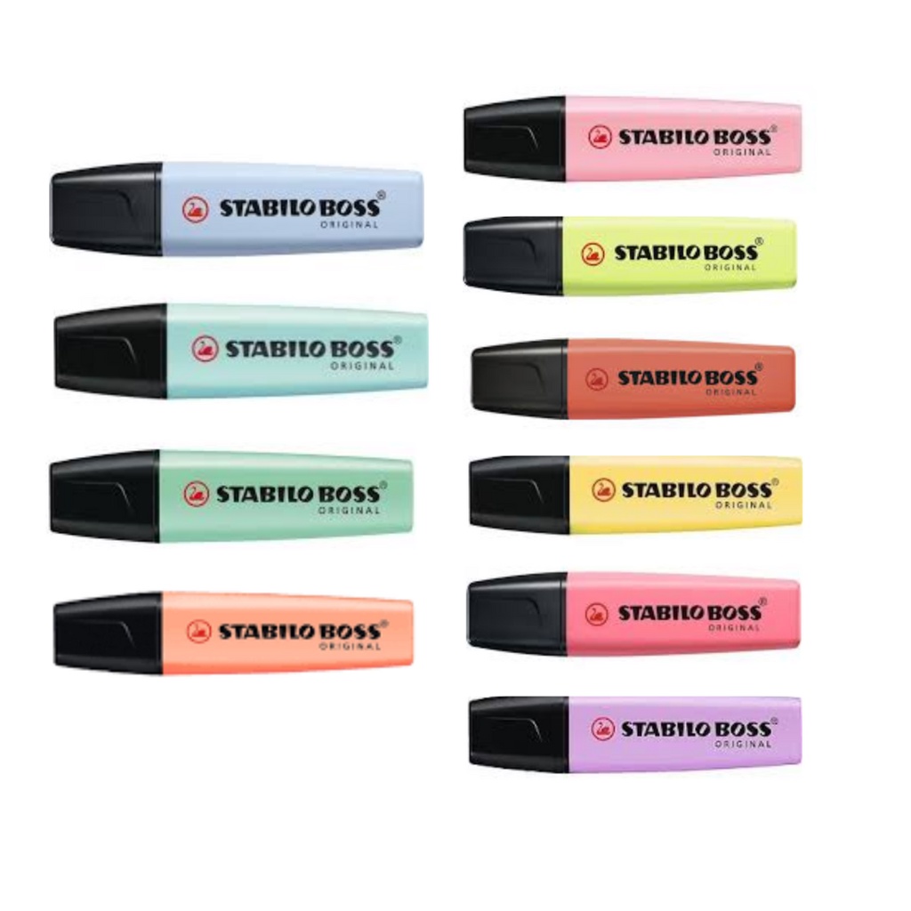 Marca Texto Stabilo Boss Pastel - Sortido