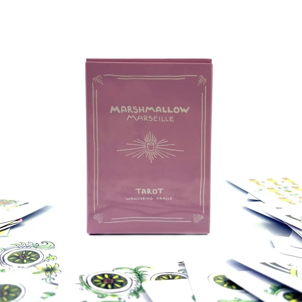 Marshmallow Marseille Tarot cards Deck Leisure Party Table Fortune