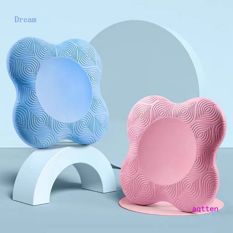 Dream 1pc Pilates Knee Wrist Hand Non slip Almofada Protetora De Cor Sólida Joelho Yoga Mat Pad Cotovelo Soft TPE Suporte De Espuma