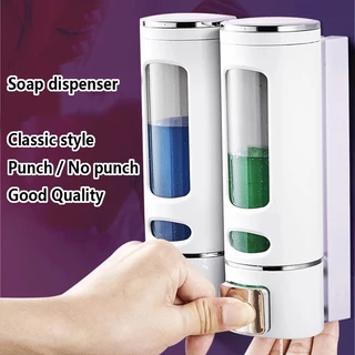 Nordic Home Melhoria Dispensador De Sabonete Líquido Montável Na Parede Manual Prensado Shampoo Para Mãos Gel De Banho Pratos