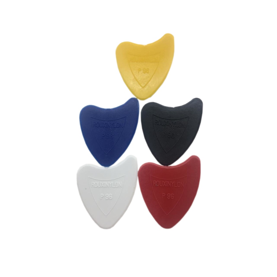 Palheta Nylon Rouxinol Para Violão E Guitarra - 12 Unidades