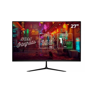 Monitor Pc Gamer Led 27 Polegadas Full Hd Som Integrado 165hz 1ms