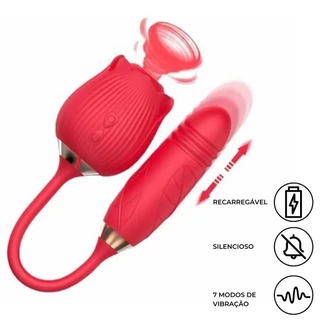 Vibrador Feminino Sugador Clitoriano Estimulador Seios Rosa em Oferta na Shopee