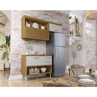 Armário Aéreo de Cozinha Princesa 2 Portas Nicho MDF Nesher