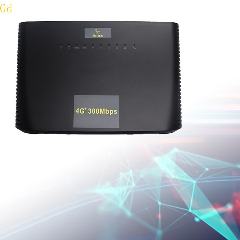 Roteador Gd 4G Com Slot Sim Card 4x Rj45 Porta De Rede Internet Wifi ...