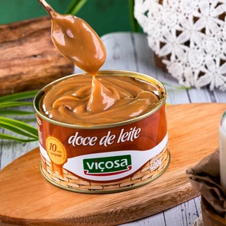 Doce De Leite Viçosa Cremoso Tradicional Puro Pastoso Lata 400g Sabor De Minas