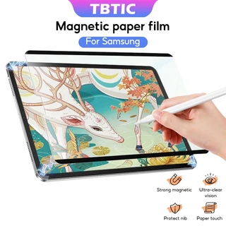 Protetor De Tela Magnética TBTIC Para Samsung A9 8.7 S6Lite 10.4IN A8 10.5in.s7 S8 S9 Plus De Atração Removível