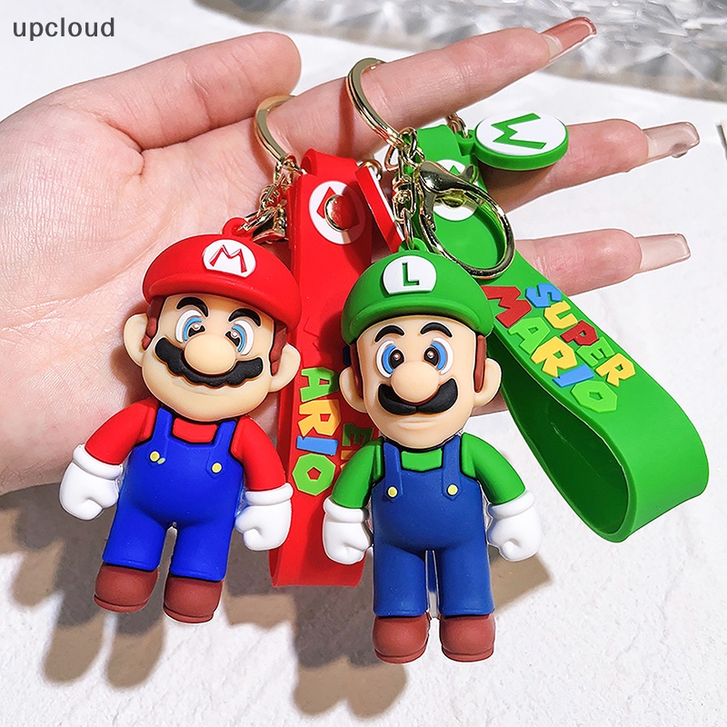 Novo Jogo De Chaveiro Super Mario Bros Figura Criativo Porta-Chaves Acessórios Para Festa De Aniversário Infantil [upcloud]