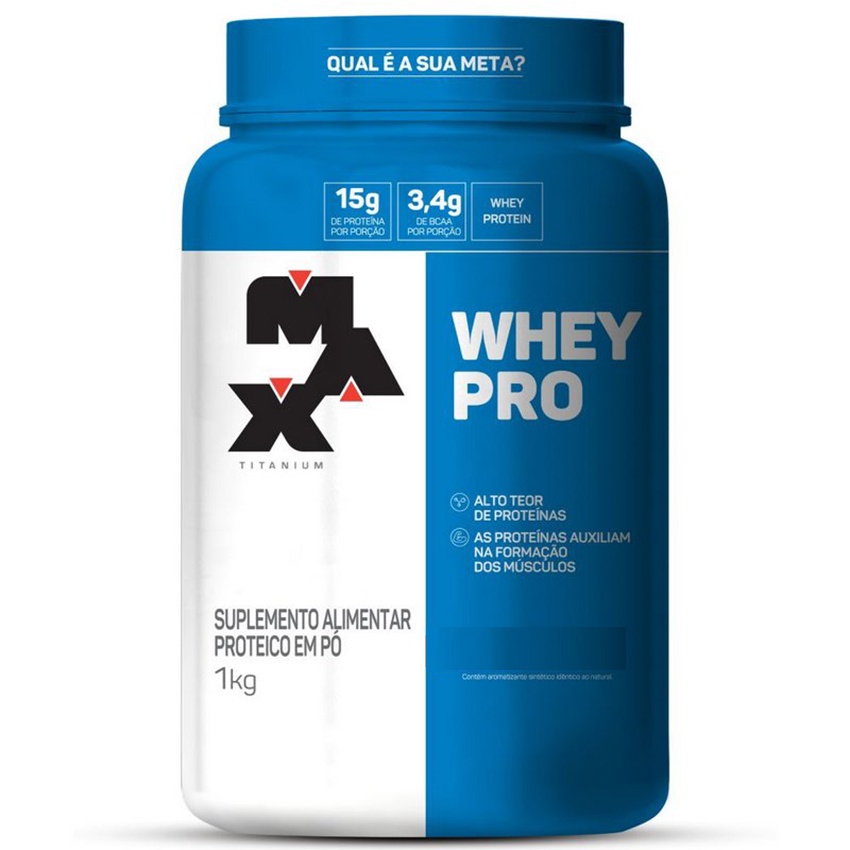 Whey Pro 1kg Max Titanium