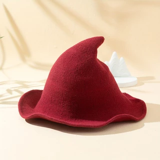 Chapéu De Bruxa De Halloween Malha Rebatível Pico